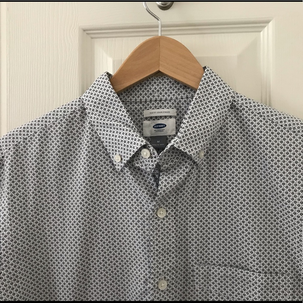 Patterned Button Down